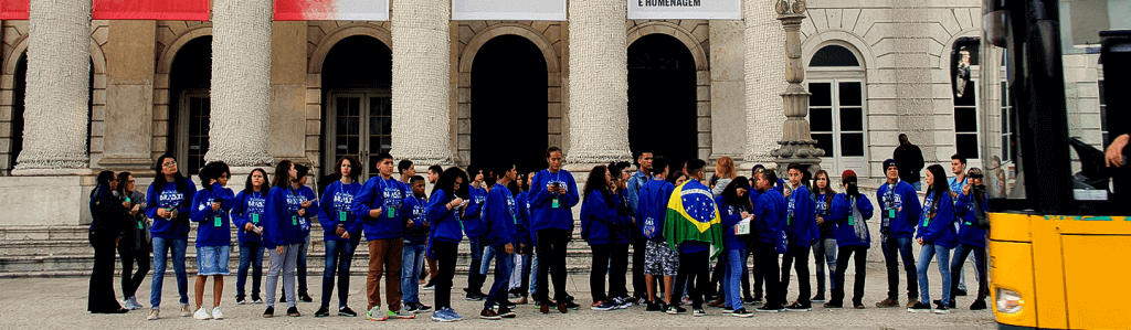 Projeto “ERA UMA VEZ… BRASIL” leva estudantes e professores da rede pública para Portugal