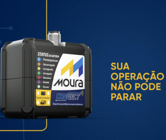 Moura Connect: inteligência para revolucionar a gestão de baterias tracionárias
