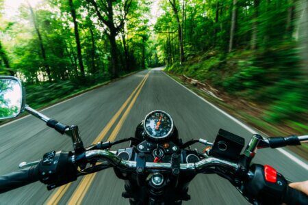 câmera go pro em moto