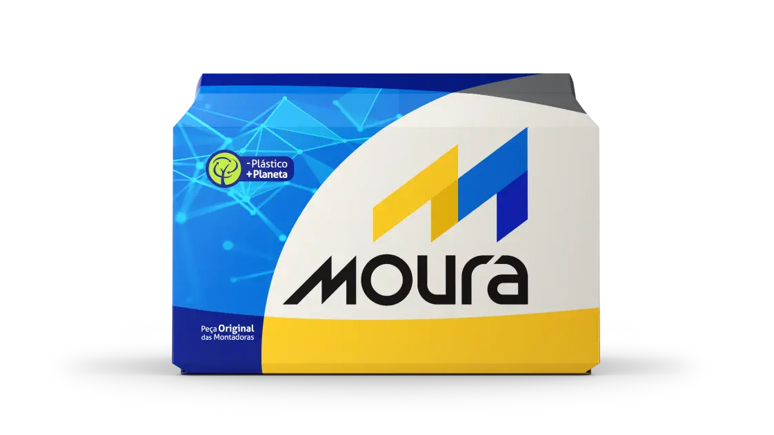 Bateria Automotiva Moura 70ah 12v Inteligente Selada